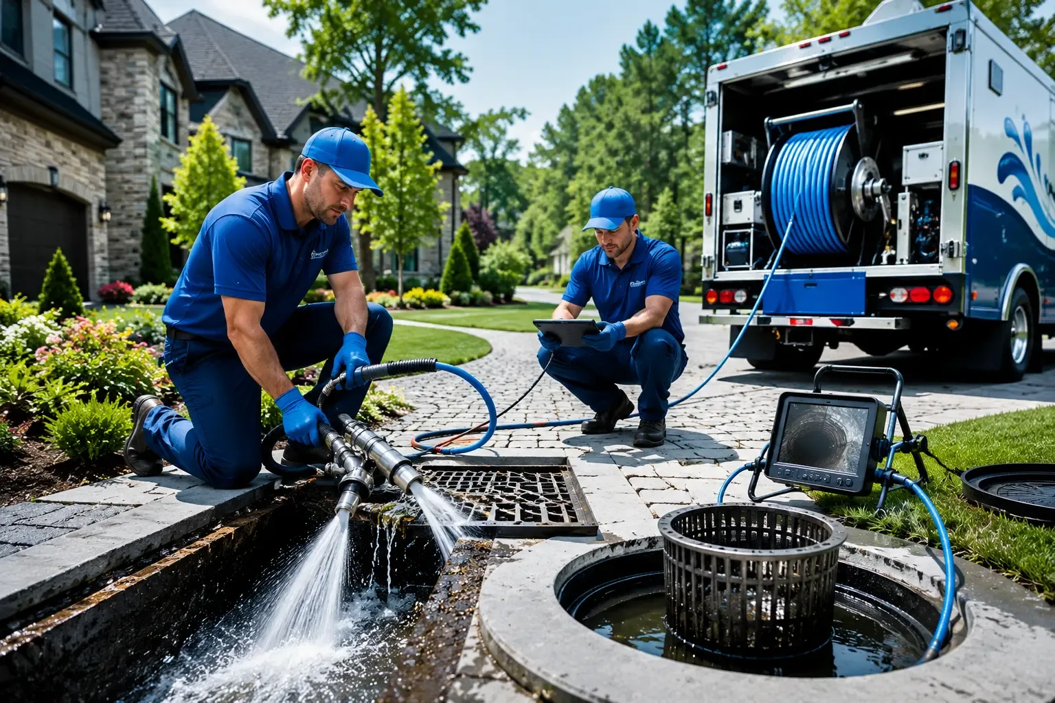 Local outdoor drain cleaning professionals in Columbia, LA