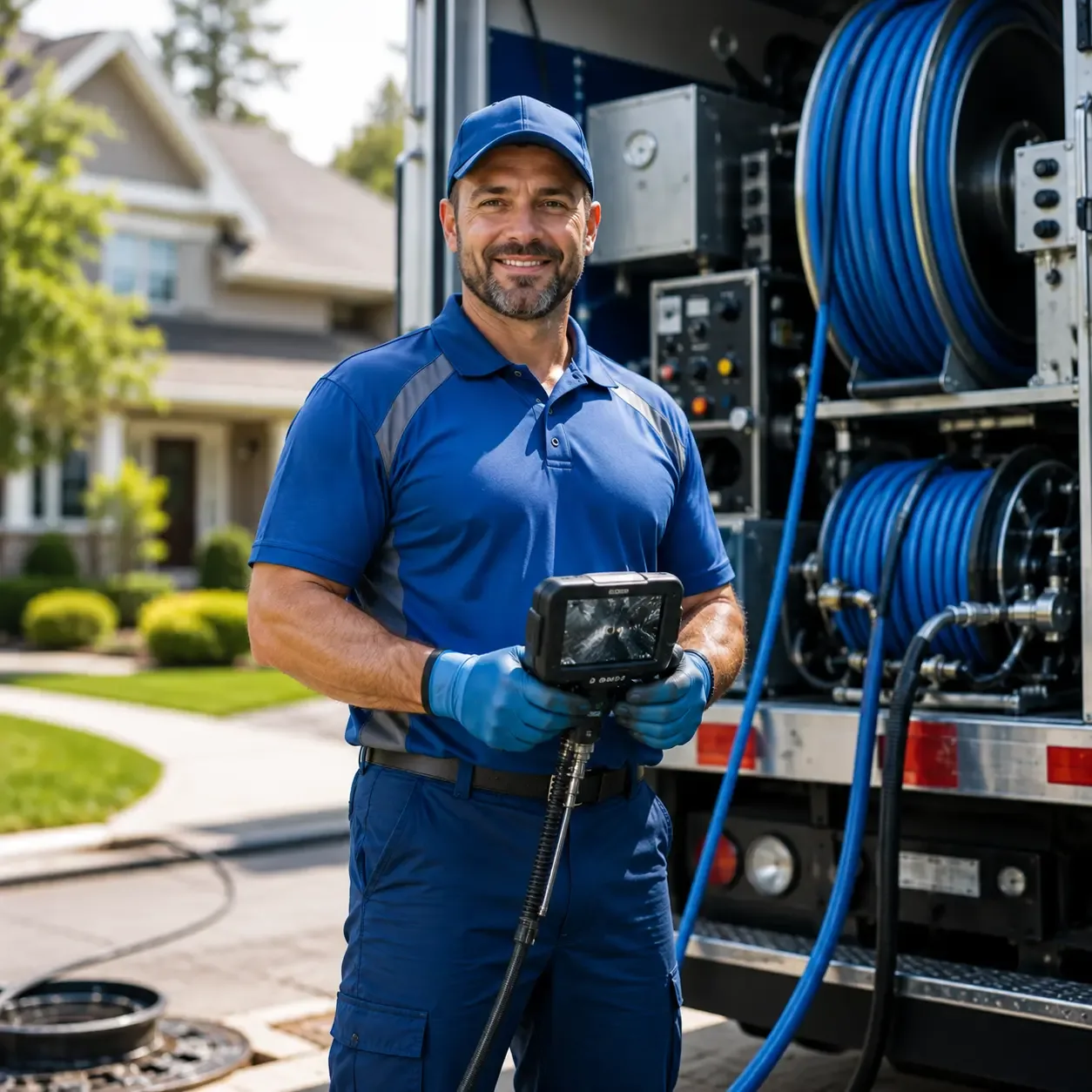 Local outdoor drain cleaning specialists in Columbia, LA